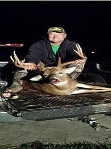 Andy Wessel with 205 pound buck