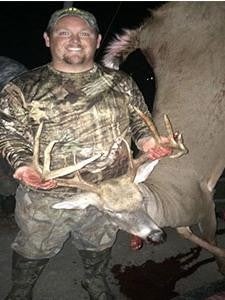 Keith Stefanisin with 215 pound buck