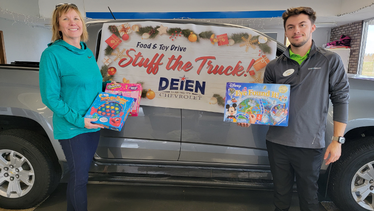 Deien Chevrolet supports stuff the truck Food Drive