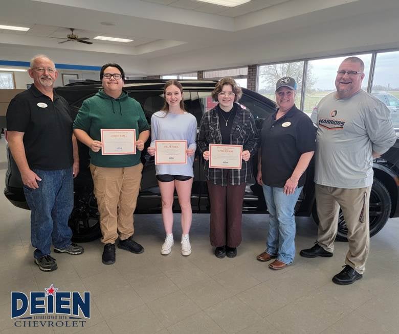 Wesclin Seniors of the Month!