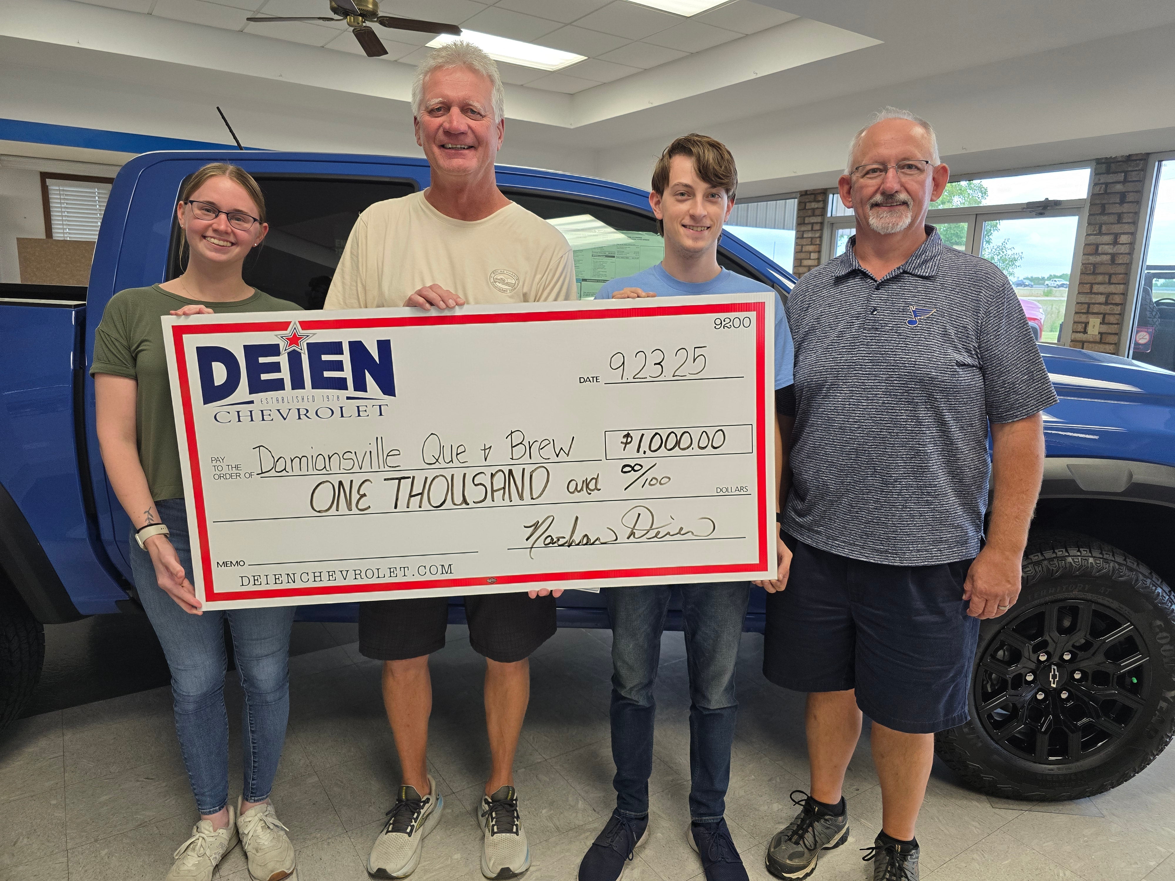 It’s time for the Damiansville Que & Brew!